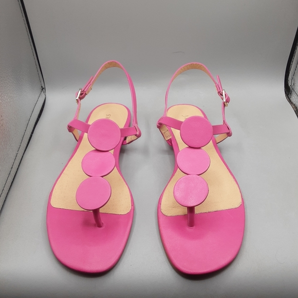 Jack Rogers Shoes - Jack Rogers Worth Flat Sandals Women's 9.5M Pink Fuchsia Thong